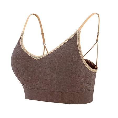 Hinvhai Women s Ruched Sports Bras Padded Workout Tops Medium Support Crop Tops On Clearance Coffee One Size(One Size)
Hinvhai Women s Ruched Sports Bras Padded Workout Tops Medium Support Crop Tops On Clearance Coffee One Size(One Size)