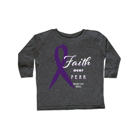Inktastic Faith Over Fear Gynecological Cancer Awareness Purple Ribbon Gift Toddler Boy or Toddler Girl Long Sleeve T-Shirt
Inktastic Faith Over Fear Gynecological Cancer Awareness Purple Ribbon Gift Toddler Boy or Toddler Girl Long Sleeve T-Shirt