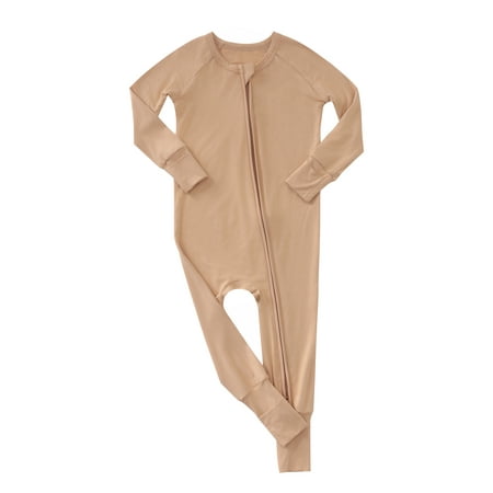 ENFLASH Baby Boys Girls 2 Way Zipper Footless Pajamas Bamboo Viscose Long Sleeve Romper Sleep N Play
ENFLASH Baby Boys Girls 2 Way Zipper Footless Pajamas Bamboo Viscose Long Sleeve Romper Sleep N Play