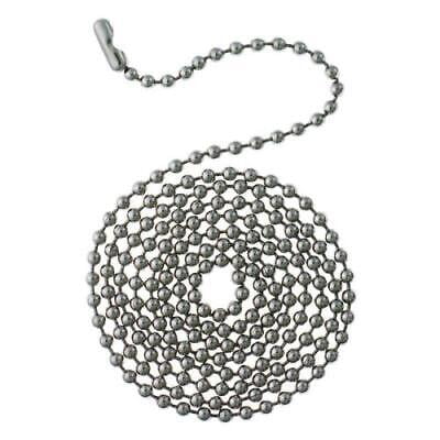 Westinghouse .011 Gauge Gray Stainless Steel Decorative Chain 1/8 in. D 36 in.
Westinghouse .011 Gauge Gray Stainless Steel Decorative Chain 1/8 in. D 36 in.