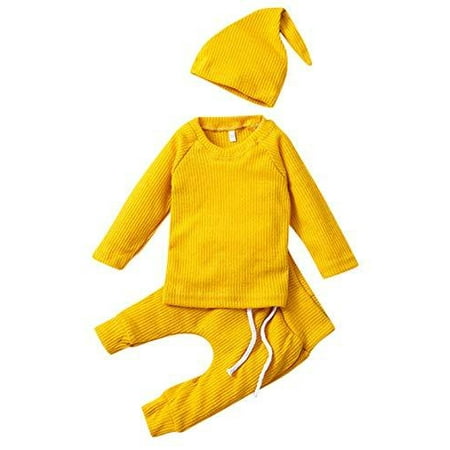 Styles I Love Unisex Baby Boys Girls Autumn Winter Knitted Long Sleeve Sweater and Pants with Hat 3pcs Cotton Outfit
Styles I Love Unisex Baby Boys Girls Autumn Winter Knitted Long Sleeve Sweater and Pants with Hat 3pcs Cotton Outfit