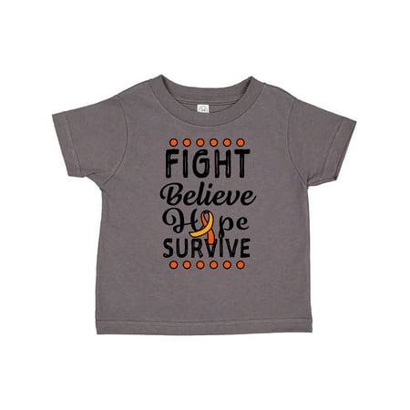 Inktastic Leukemia Awareness Fight Believe Hope Fight Gift Toddler Boy or Toddler Girl T-Shirt
Inktastic Leukemia Awareness Fight Believe Hope Fight Gift Toddler Boy or Toddler Girl T-Shirt
