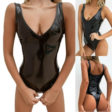 Pxiakgy underwear women set Leath New Jumpsuit Bodysuit Teddy Underwear Sleepwear Lingerie Underwear Black + XL
Pxiakgy underwear women set Leath New Jumpsuit Bodysuit Teddy Underwear Sleepwear Lingerie Underwear Black + XL