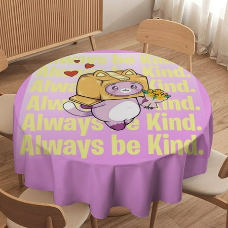 Lanky Cute Box Round Tablecloth,Waterproof Stain and Wrinkle Resistant Washable Fabric Table Cloth for Restaurant Picnic Indoor and Outdoor Dining
Lanky Cute Box Round Tablecloth,Waterproof Stain and Wrinkle Resistant Washable Fabric Table Cloth for Restaurant Picnic Indoor and Outdoor Dining
