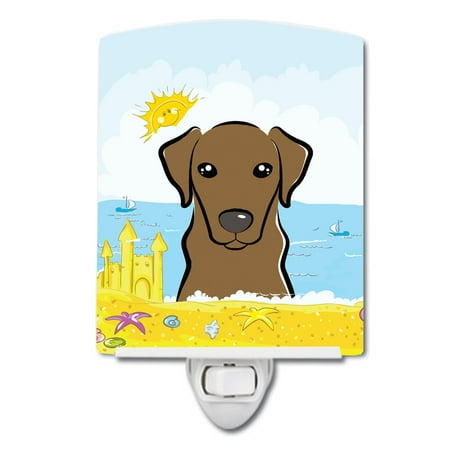 Caroline s Treasures BB2102CNL Chocolate Labrador Summer Beach Ceramic Night Light 6x4x3 multicolor
Caroline s Treasures BB2102CNL Chocolate Labrador Summer Beach Ceramic Night Light 6x4x3 multicolor