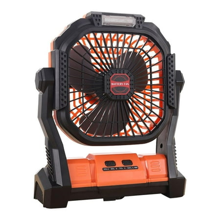 HANUUAZ Household Supplies Outdoor Fan Usb Charging Electric Fan Portable Rechargeable Mobile Mute Led Light Camping Fan (Orange)
HANUUAZ Household Supplies Outdoor Fan Usb Charging Electric Fan Portable Rechargeable Mobile Mute Led Light Camping Fan (Orange)