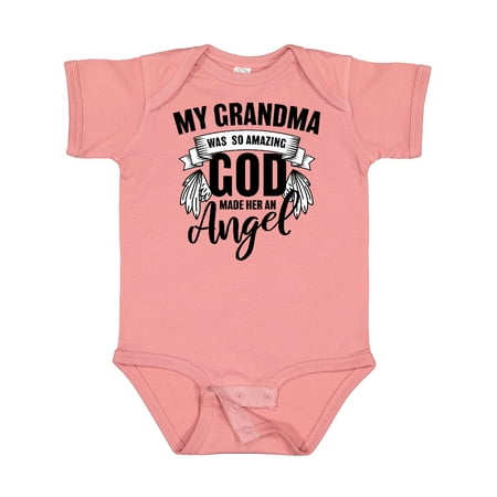 Inktastic My Grandma Was So Amazing God Made Her an Angel Gift Baby Boy or Baby Girl Bodysuit
Inktastic My Grandma Was So Amazing God Made Her an Angel Gift Baby Boy or Baby Girl Bodysuit
