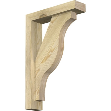 Ekena Millwork 4 W x 16 D x 24 H Funston Block Rough Sawn Bracket w/ Offset Brace Douglas Fir
Ekena Millwork 4 W x 16 D x 24 H Funston Block Rough Sawn Bracket w/ Offset Brace Douglas Fir