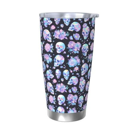 Junzan Blue Skull Flower for 20oz Stainless Steel Insulated Car Cup with Spillproof Lid - Insulated Coffee Mug Thermal Cup-Without Straw
Junzan Blue Skull Flower for 20oz Stainless Steel Insulated Car Cup with Spillproof Lid - Insulated Coffee Mug Thermal Cup-Without Straw