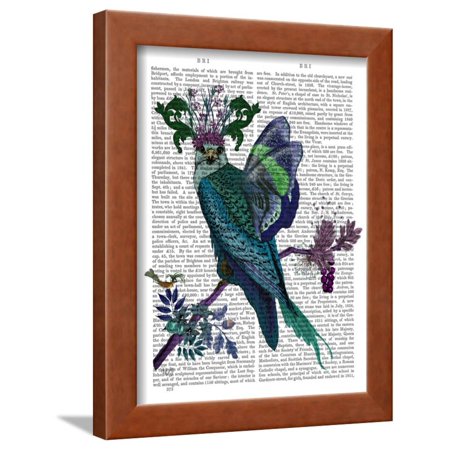 Blue Falcon Framed Print Wall Art By Fab Funky