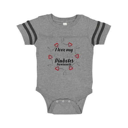 Inktastic I Love My Grandfather Diabetes Awareness Gift Baby Boy or Baby Girl Bodysuit
Inktastic I Love My Grandfather Diabetes Awareness Gift Baby Boy or Baby Girl Bodysuit