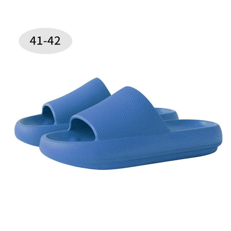 2pcs Home Slippers EVA Non-slip Sandals Couples Open-Toe Thick Sole Slippers Black Suitable for Size 39-40
2pcs Home Slippers EVA Non-slip Sandals Couples Open-Toe Thick Sole Slippers Black Suitable for Size 39-40