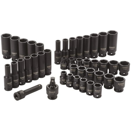 Dewalt-DWMT19248 42 Piece 3/8 in Drive Combination Impact Socket Set - 6 Point
Dewalt-DWMT19248 42 Piece 3/8 in Drive Combination Impact Socket Set - 6 Point