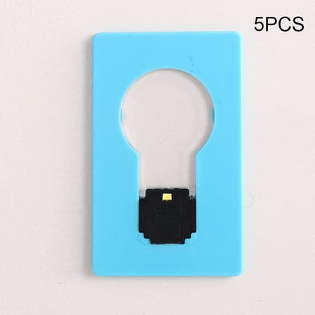 Foldable LED Pocket Lamp 5pcs Credit Card Wallet Light Bulb for Household Bedroom Energy Saving New pinshui
Foldable LED Pocket Lamp 5pcs Credit Card Wallet Light Bulb for Household Bedroom Energy Saving New pinshui