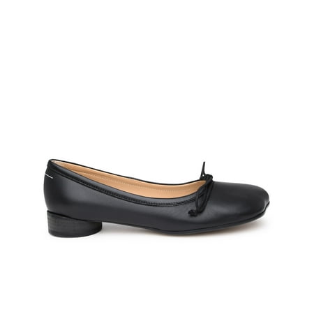 MM6 MAISON MARGIELA Ballerina In Pelle Nera