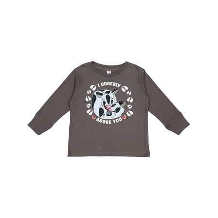 Inktastic Cows I Udderly Adore You Boys or Girls Long Sleeve Toddler T-Shirt
Inktastic Cows I Udderly Adore You Boys or Girls Long Sleeve Toddler T-Shirt