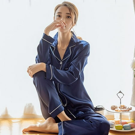 PIKADINGNIS Long Sleeve Silk Pajamas Spring Autumn Women Pajama Sets Print Cute Sleepwear Pyjamas 3XL 4XL 5XL 85kg Nightwear
PIKADINGNIS Long Sleeve Silk Pajamas Spring Autumn Women Pajama Sets Print Cute Sleepwear Pyjamas 3XL 4XL 5XL 85kg Nightwear