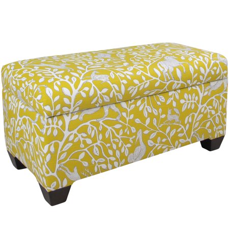 Skyline Furniture Pantheon Dandelion Storage Bench