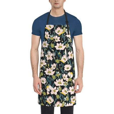 Adobk Aprons Adjustable Bib Aprons with 2 Pockets Cooking Kitchen Chef Apron for Women and Men-Men-Flowers
Adobk Aprons Adjustable Bib Aprons with 2 Pockets Cooking Kitchen Chef Apron for Women and Men-Men-Flowers