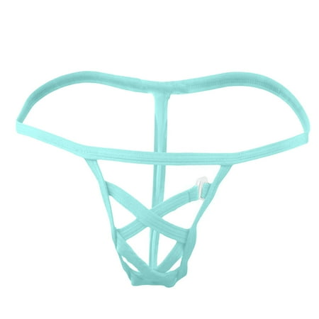 Zerlibeaful Mens Underwear Boxer Briefs Ice Silk Male Low Waist Micro Bikini s Panties