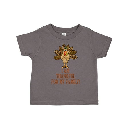 Inktastic I AM THANKFUL for MY FAMILY TURKEY THANKSGIVING Gift Toddler Boy or Toddler Girl T-Shirt
Inktastic I AM THANKFUL for MY FAMILY TURKEY THANKSGIVING Gift Toddler Boy or Toddler Girl T-Shirt