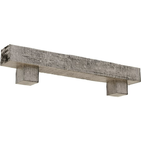 Ekena Millwork 8 H x 8 D x 48 W Rough Cedar Faux Wood Fireplace Mantel Kit w/ Alamo Corbels Burnished Pine
Ekena Millwork 8 H x 8 D x 48 W Rough Cedar Faux Wood Fireplace Mantel Kit w/ Alamo Corbels Burnished Pine