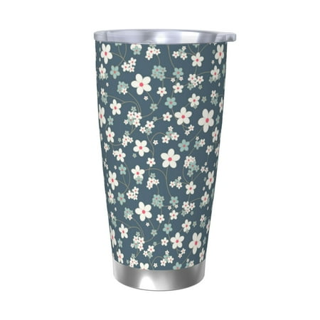 Uemuo Blue Flower Print Travel Coffee Mug 20oz Double-walled Car Cup Stainless Steel Insulated Tumbler Leak-proof Travel Cup Reusable Straw Car Cup-Without Straw
Uemuo Blue Flower Print Travel Coffee Mug 20oz Double-walled Car Cup Stainless Steel Insulated Tumbler Leak-proof Travel Cup Reusable Straw Car Cup-Without Straw