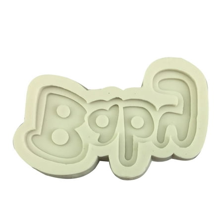 Baby Letters Shaped Silicone Chocolate Moulds Fondant Mould Cake Decorating Tool