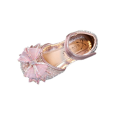 Toddler Girl Shoes Bowknot Performance Dance Pearl Rhinestones Shining Princess Sneakers Size 27 Pink
Toddler Girl Shoes Bowknot Performance Dance Pearl Rhinestones Shining Princess Sneakers Size 27 Pink