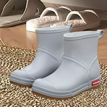 Abbraccia Women Rain Boots Non Slip Rainboots Waterproof Boots Seamless Rainy Day Rain Shoes Low Calf Rain Boots for Traveling Outside 235cmx17cm
Abbraccia Women Rain Boots Non Slip Rainboots Waterproof Boots Seamless Rainy Day Rain Shoes Low Calf Rain Boots for Traveling Outside 235cmx17cm