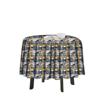 eloria Nature Printed Round Table Cloth Resistant Washable Decorative Table Cover for Dining Table
eloria Nature Printed Round Table Cloth Resistant Washable Decorative Table Cover for Dining Table