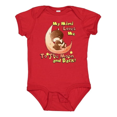 Inktastic My Mimi Loves Me to the Moon and Back Gift Baby Boy or Baby Girl Bodysuit
Inktastic My Mimi Loves Me to the Moon and Back Gift Baby Boy or Baby Girl Bodysuit