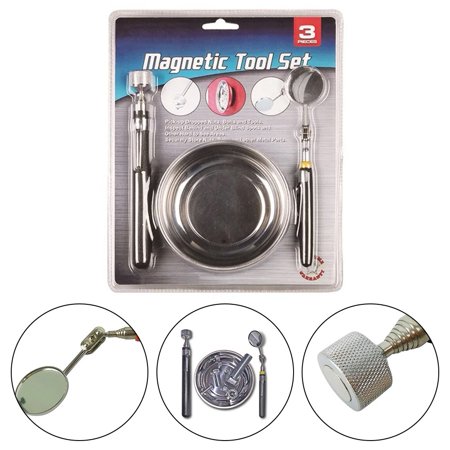 High-Quality Magnetic Metal Parts Tray Bowl Set For Garage Storage - Essential
High-Quality Magnetic Metal Parts Tray Bowl Set For Garage Storage - Essential