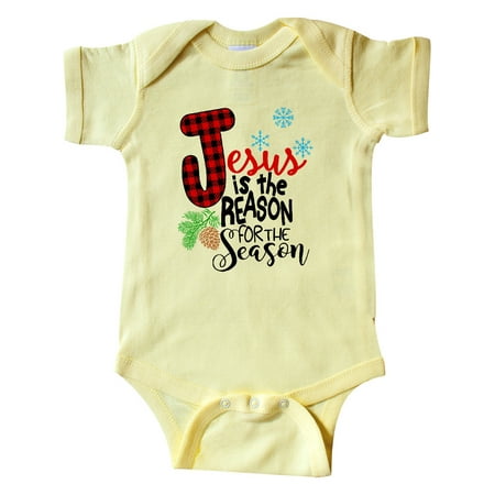 Inktastic Jesus is the Reason for the Season Pinecone and Snowflakes Gift Baby Boy or Baby Girl Bodysuit
Inktastic Jesus is the Reason for the Season Pinecone and Snowflakes Gift Baby Boy or Baby Girl Bodysuit