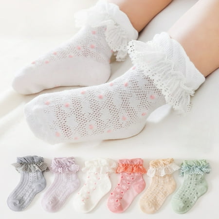 Yesbay 2 Pair Baby Stockings Elastic Not Sultry Lace Ruffles Macrame Foot Socks Infants Accessories
Yesbay 2 Pair Baby Stockings Elastic Not Sultry Lace Ruffles Macrame Foot Socks Infants Accessories