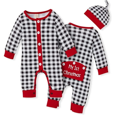 Viworld Toddler Baby Boys Girls Christmas Romper Jumpsuit Pants Set for Kids Brother Sister Onesies Matching Outfits(Plaid-1 9-12 Months)
Viworld Toddler Baby Boys Girls Christmas Romper Jumpsuit Pants Set for Kids Brother Sister Onesies Matching Outfits(Plaid-1 9-12 Months)