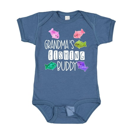 Inktastic Grandma s Fishing Buddy with Colorful Fish Gift Baby Boy or Baby Girl Bodysuit
Inktastic Grandma s Fishing Buddy with Colorful Fish Gift Baby Boy or Baby Girl Bodysuit