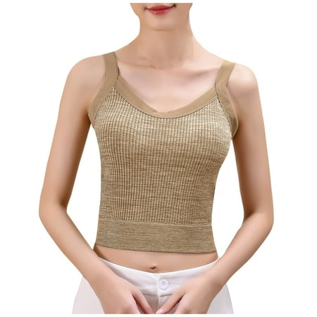 DNDKILG Slim Bralettes for Women Comfort Wirefree Seamless Workout Yoga Bra Ginger One Size
DNDKILG Slim Bralettes for Women Comfort Wirefree Seamless Workout Yoga Bra Ginger One Size