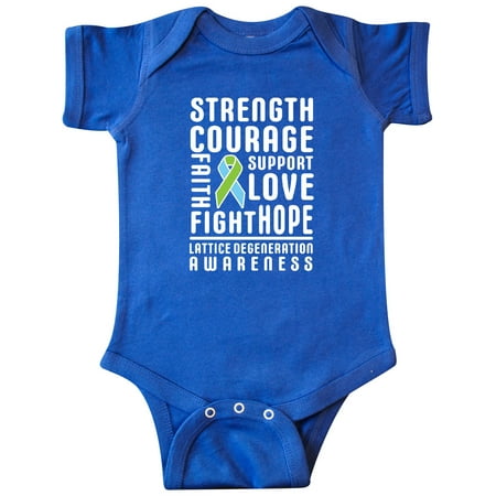 Inktastic Lattice Degeneration Strength Hope Support and Courage Gift Baby Boy or Baby Girl Bodysuit
Inktastic Lattice Degeneration Strength Hope Support and Courage Gift Baby Boy or Baby Girl Bodysuit