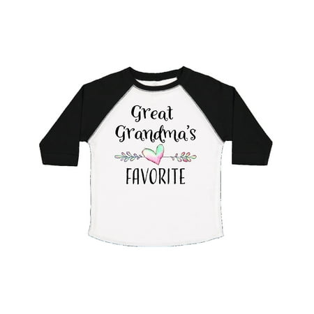 Inktastic Great Grandmas Favorite- Heart Great Grandchild Gift Toddler Boy or Toddler Girl T-Shirt
Inktastic Great Grandmas Favorite- Heart Great Grandchild Gift Toddler Boy or Toddler Girl T-Shirt