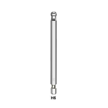 BAMILL 1pc Ball End Hex Screwdriver Bit Metric Hex Bit 100mm Long Magnetic Driver Bit
BAMILL 1pc Ball End Hex Screwdriver Bit Metric Hex Bit 100mm Long Magnetic Driver Bit