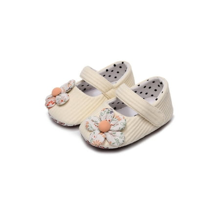 Gomelly Newborn Dress Shoes Soft Sole Flats First Walker Mary Jane Comfortable Princess Shoe Baby Girls Toddler Beige 4.5C
Gomelly Newborn Dress Shoes Soft Sole Flats First Walker Mary Jane Comfortable Princess Shoe Baby Girls Toddler Beige 4.5C