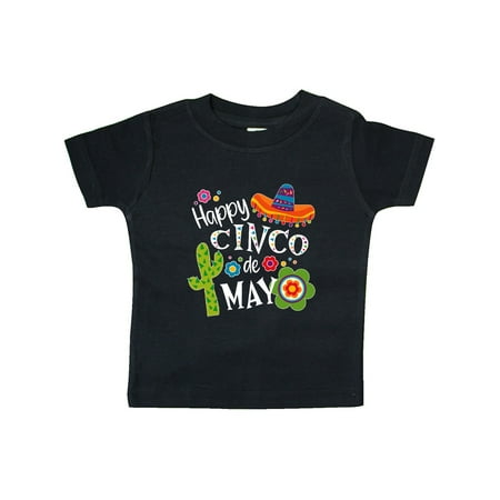 Inktastic Happy Cinco de Mayo- Sombrero Cactus Flowers Gift Baby Boy or Baby Girl T-Shirt
Inktastic Happy Cinco de Mayo- Sombrero Cactus Flowers Gift Baby Boy or Baby Girl T-Shirt