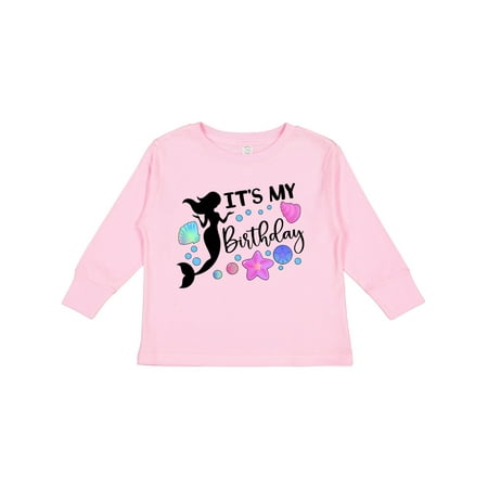 Inktastic It s My Birthday Mermaid and Watercolor Seashells Gift Toddler Boy or Toddler Girl Long Sleeve T-Shirt
Inktastic It s My Birthday Mermaid and Watercolor Seashells Gift Toddler Boy or Toddler Girl Long Sleeve T-Shirt