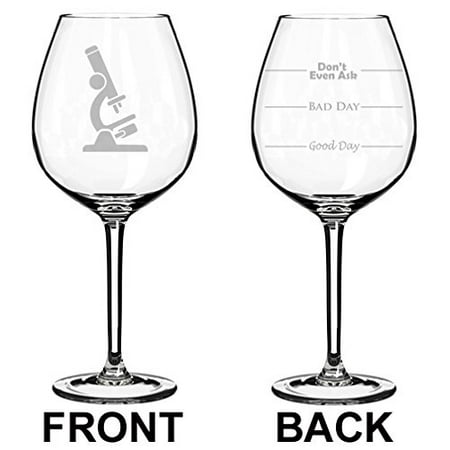 Wine Glass Goblet Two Sided Microscope Laboratory Professional (20 oz Jumbo)
Wine Glass Goblet Two Sided Microscope Laboratory Professional (20 oz Jumbo)