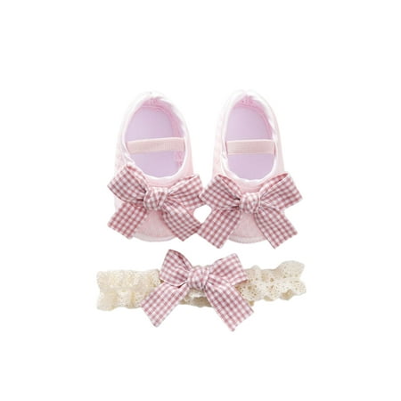 Ymiytan Infant Princess Shoe Bowknot Crib Shoes Soft Sole Loafer Flat Casual Cute Breathable First Walker Flats Pink 3C
Ymiytan Infant Princess Shoe Bowknot Crib Shoes Soft Sole Loafer Flat Casual Cute Breathable First Walker Flats Pink 3C