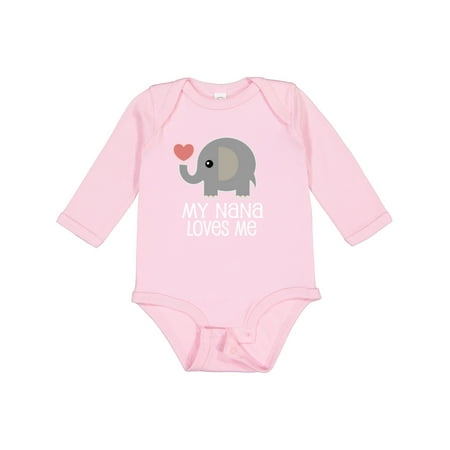 Inktastic Nana Loves Me for Grandkids Gift Baby Boy or Baby Girl Long Sleeve Bodysuit
Inktastic Nana Loves Me for Grandkids Gift Baby Boy or Baby Girl Long Sleeve Bodysuit