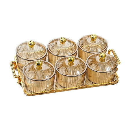 Durable Fruit Snacks Serving Platter Serving Bowls Storage Container Serving Platter for Nuts Wedding Appetizer Party Amber 6
Durable Fruit Snacks Serving Platter Serving Bowls Storage Container Serving Platter for Nuts Wedding Appetizer Party Amber 6