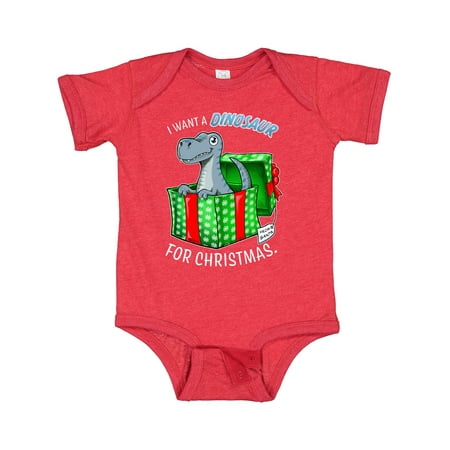 Inktastic I Want a Dinosaur for Christmas in Green and Red Gift Box Gift Baby Boy or Baby Girl Bodysuit
Inktastic I Want a Dinosaur for Christmas in Green and Red Gift Box Gift Baby Boy or Baby Girl Bodysuit