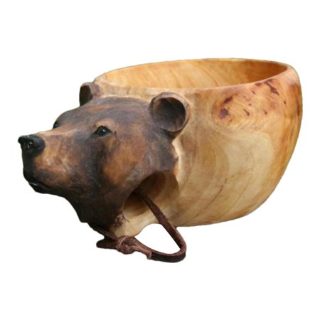 Goxfaca Animal Wooden Cup | Camping Wood Drinking Cup | Outdoor Water Cup for Hiking Mountaineering Picnic Christmas Birthday New Year Gift for Friends
Goxfaca Animal Wooden Cup | Camping Wood Drinking Cup | Outdoor Water Cup for Hiking Mountaineering Picnic Christmas Birthday New Year Gift for Friends